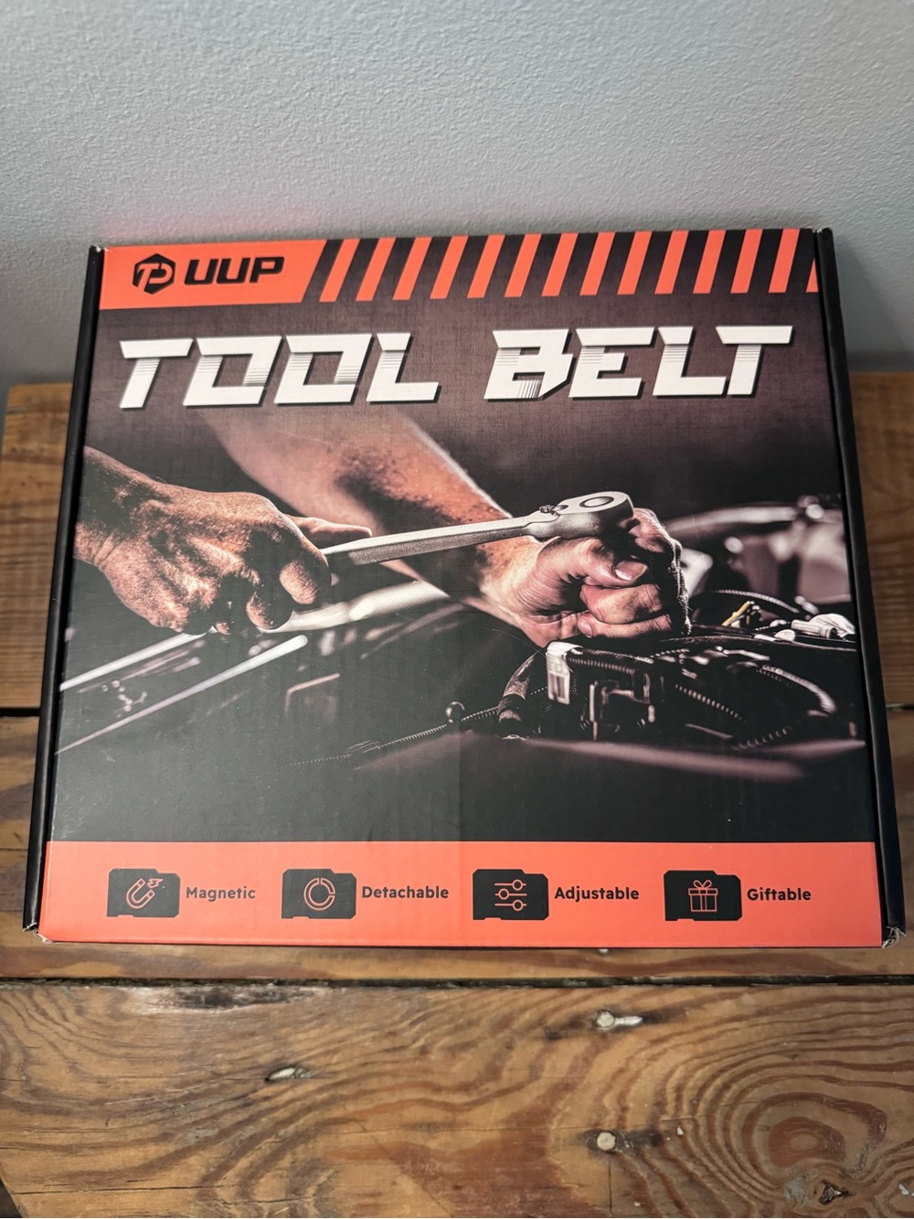 UUP Tool Belt - Black and Orange Packaging